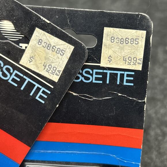 NOS Vintage 1988 AT&T Microcassette 2-Pack New & Sealed - Picture 5 of 5